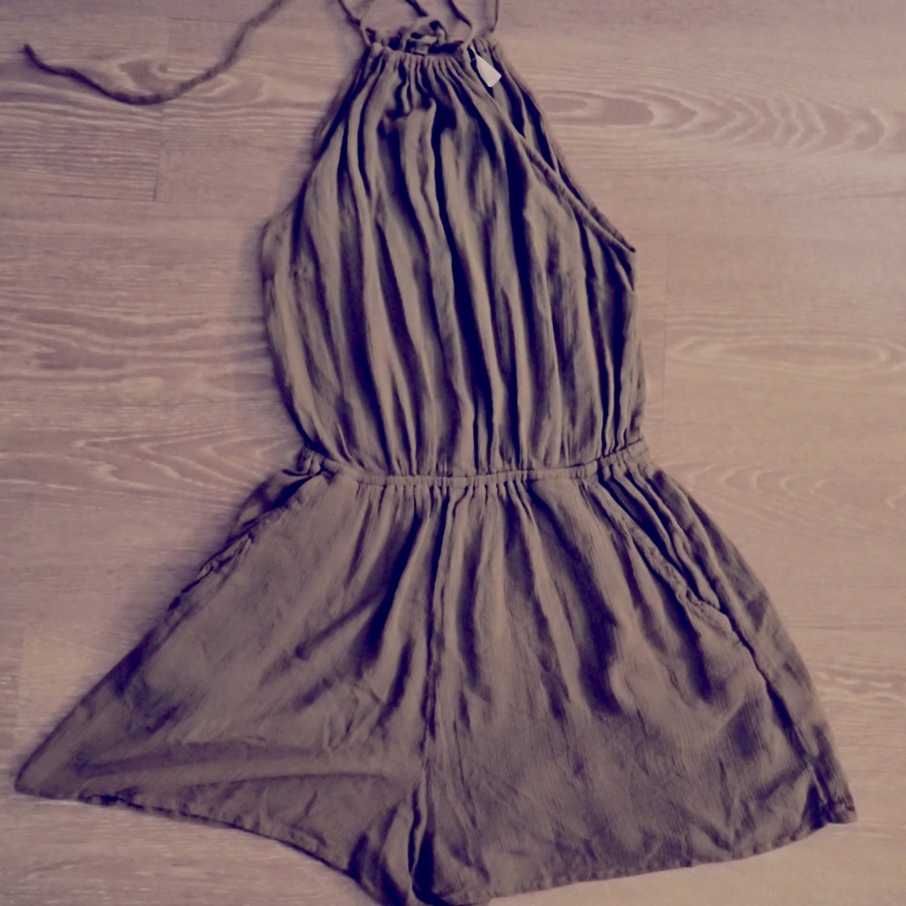 Green romper